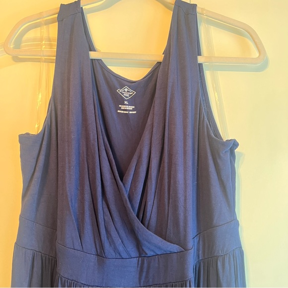 Women’s St. John’s Bay empire waist knit maxi dress - Picture 3 of 4